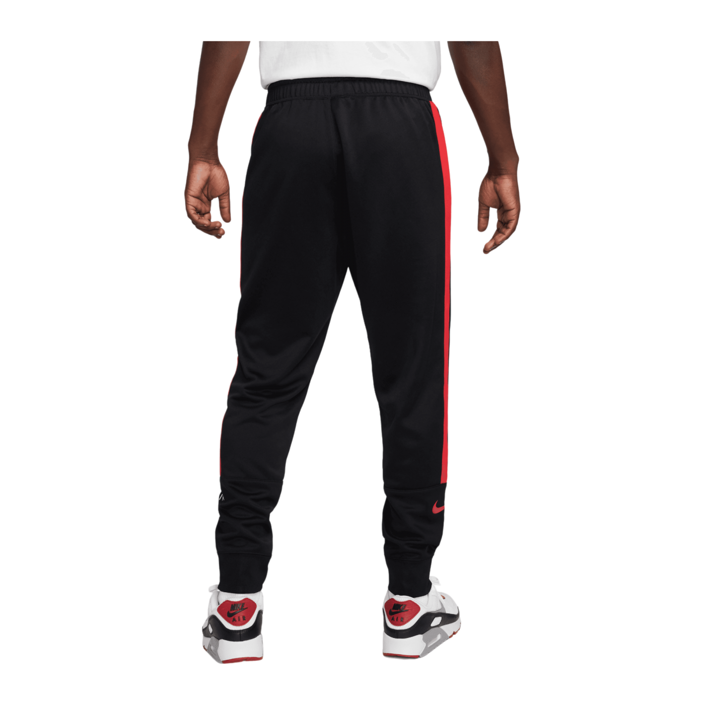 Nike Air Jogginghose Schwarz Rot F011