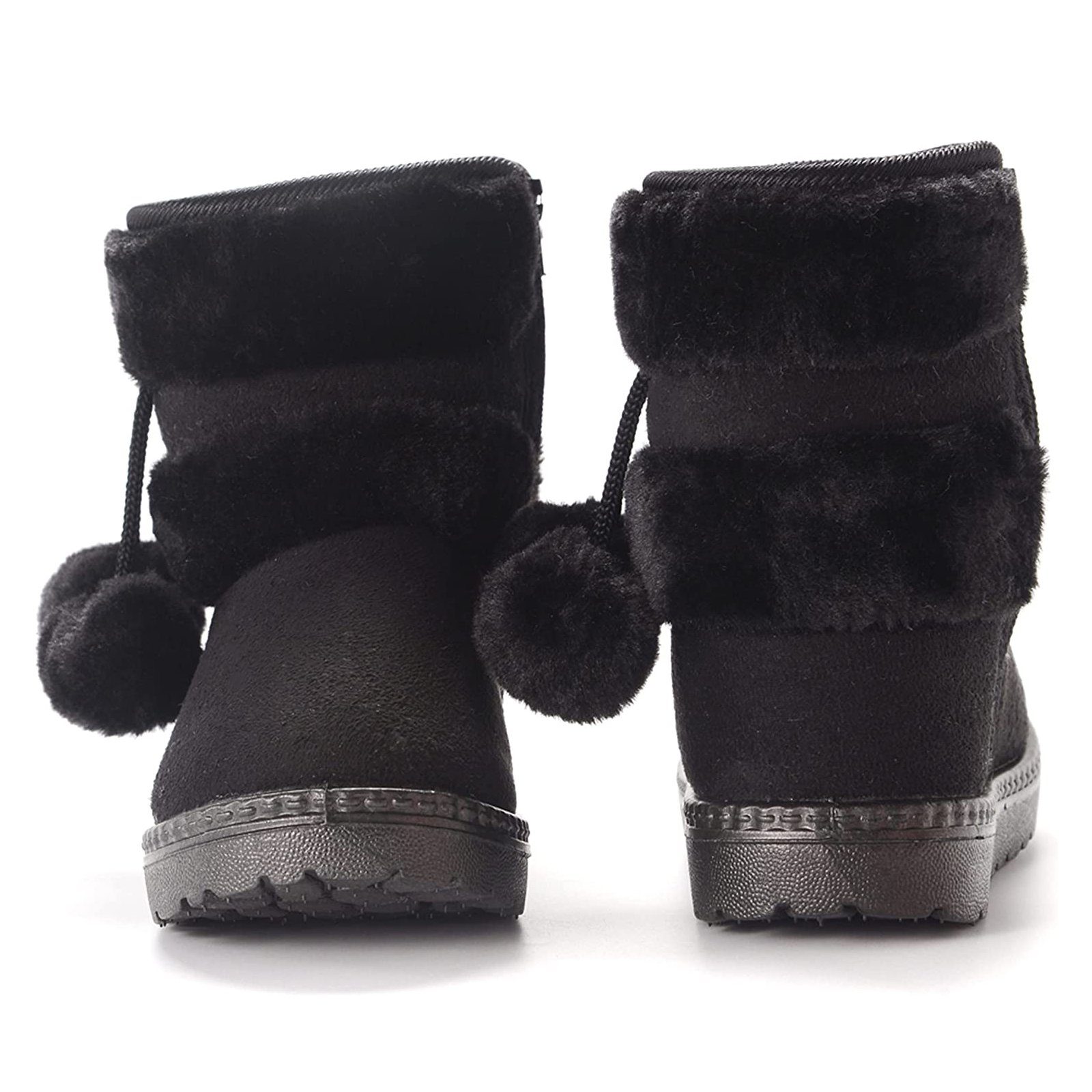 TOPMELON Kinder-Schneestiefel, warme Schuhe Winterboots rutschfest