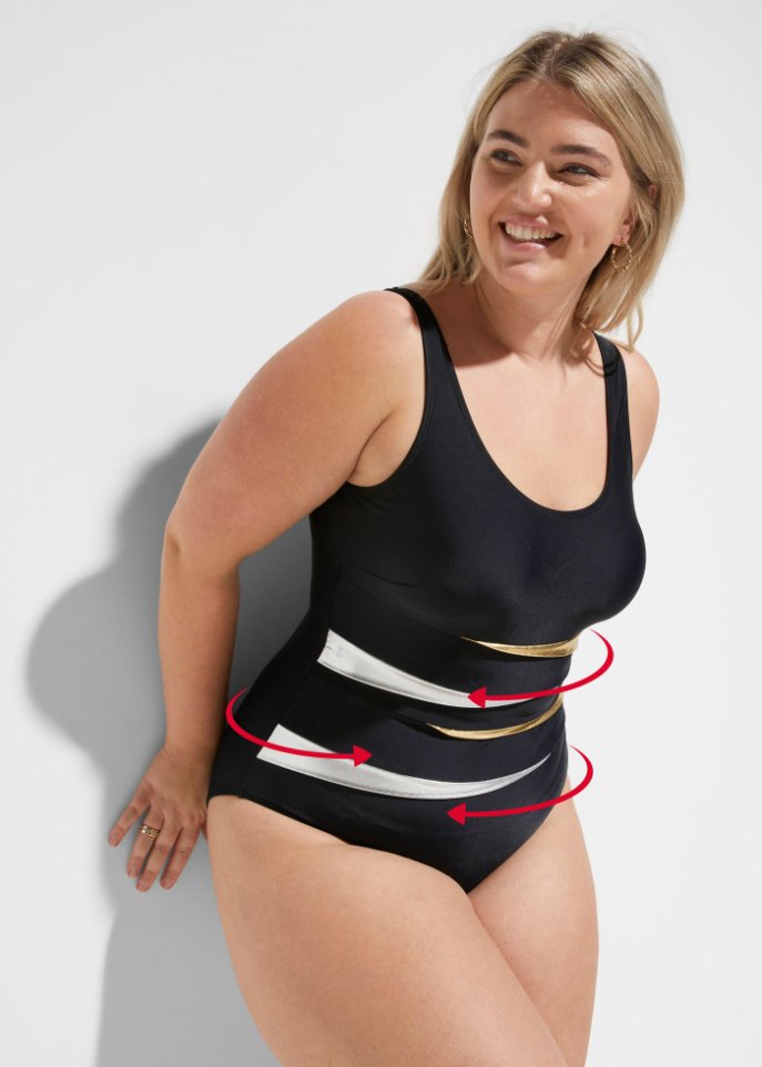 Exklusiver Shape Badeanzug mittlere Formkraft