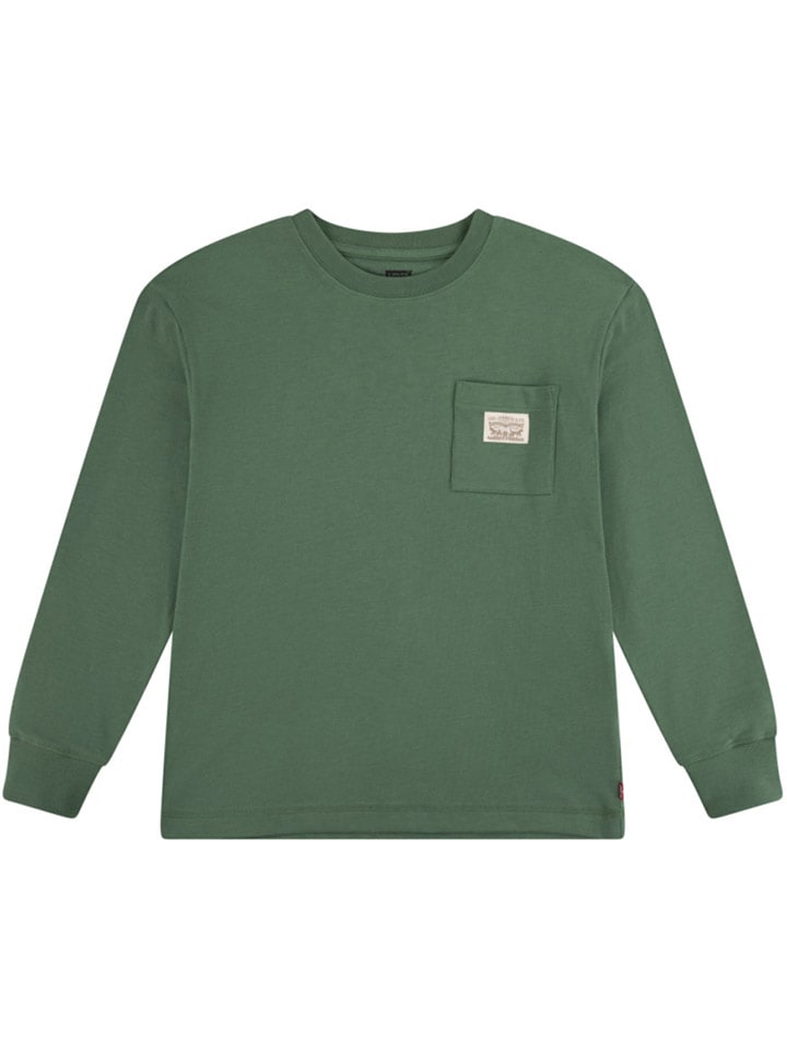 Levi's Kids Longsleeve in Grün günstig kaufen