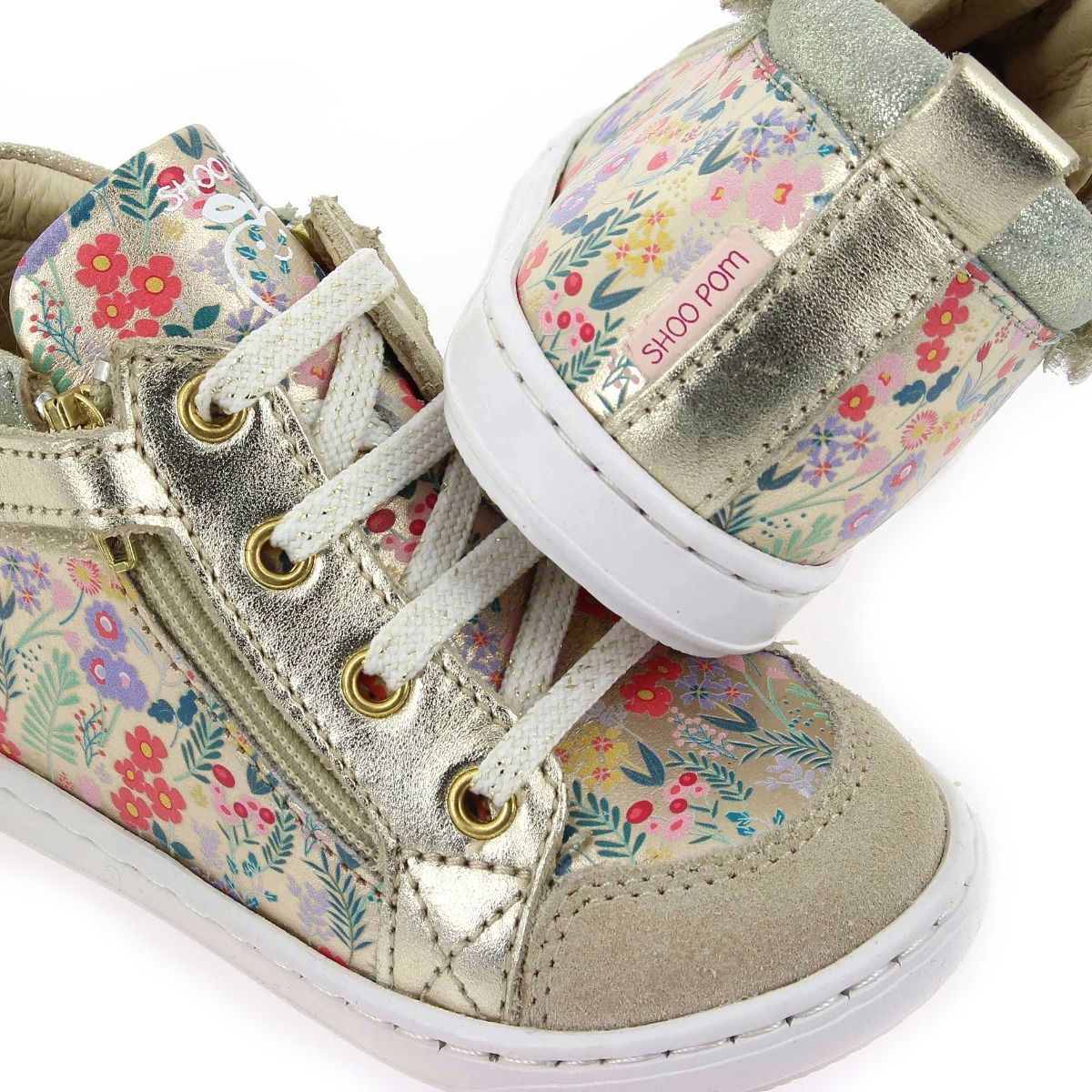 Shoopom  BOUBA BI ZIP E22 - Doré Multi
