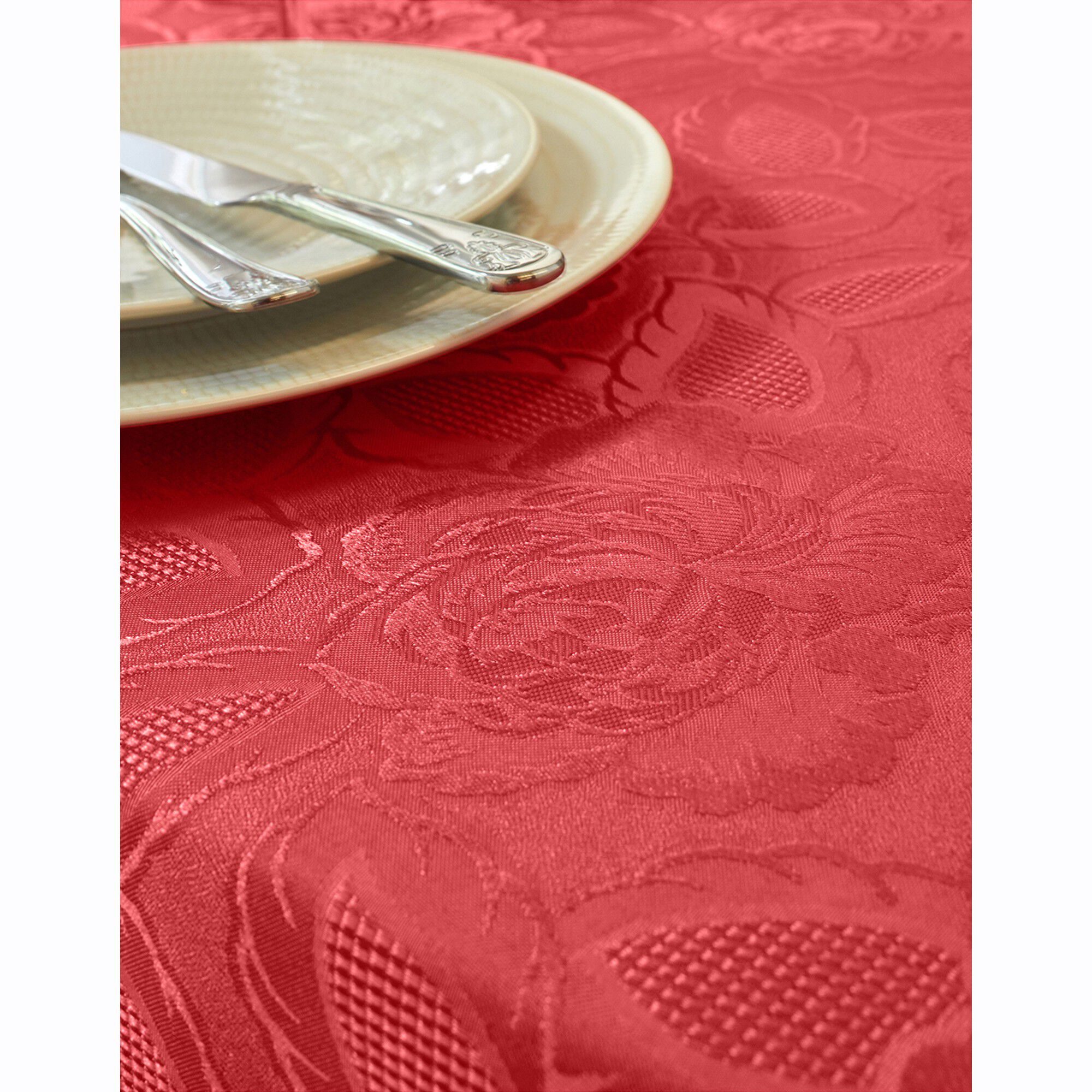 Nappe jacquard damassé