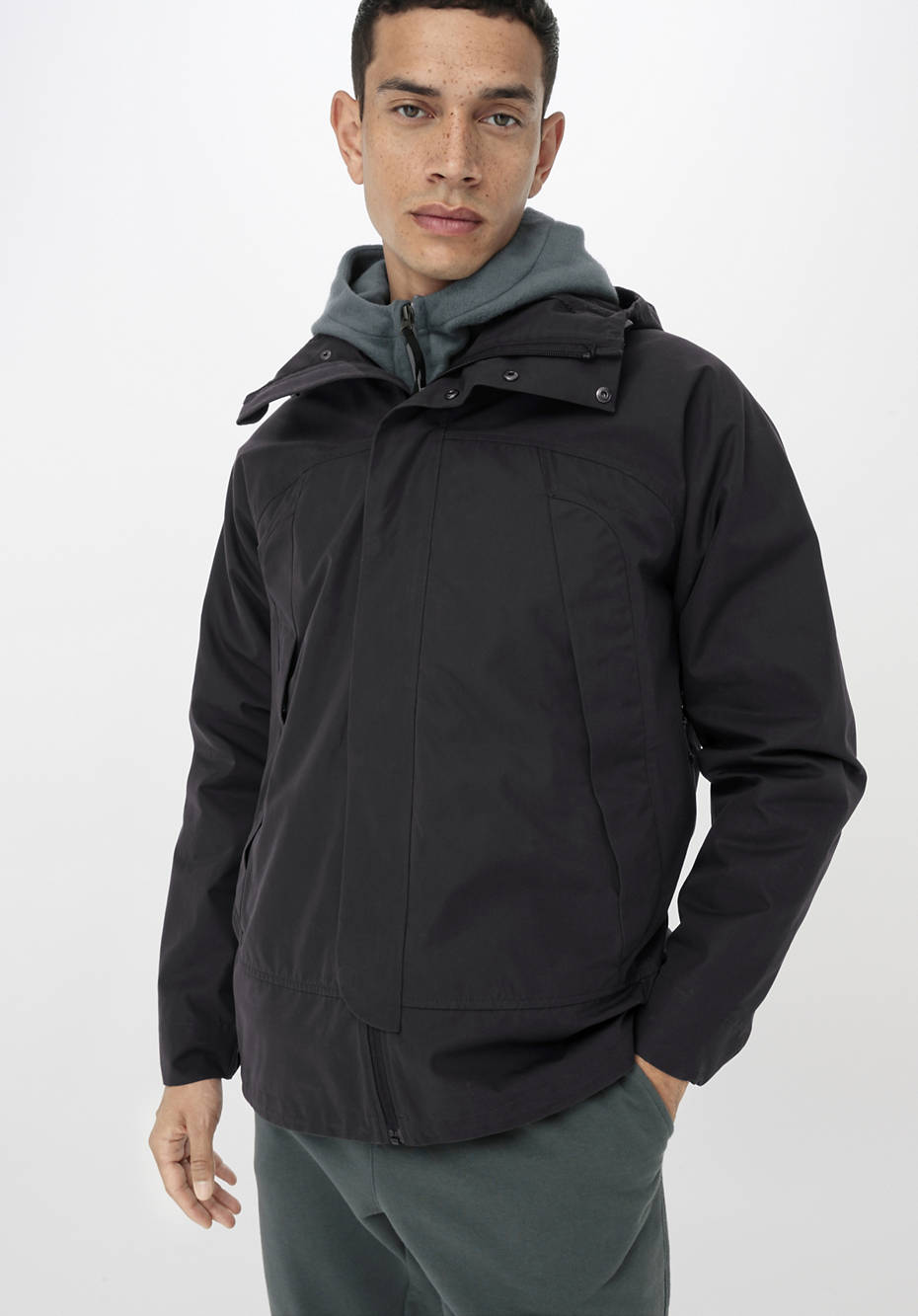 Nature Shell Allwetter-Jacke aus reiner Bio-Baumwolle