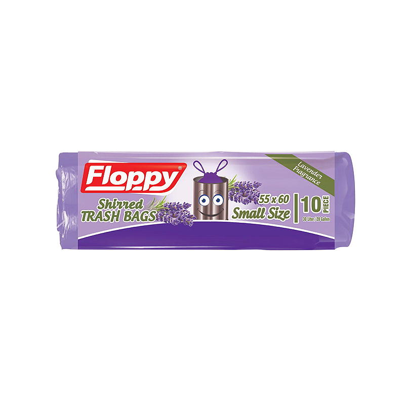 Avfallsposer 10-pk 30 l m/lavendelduft