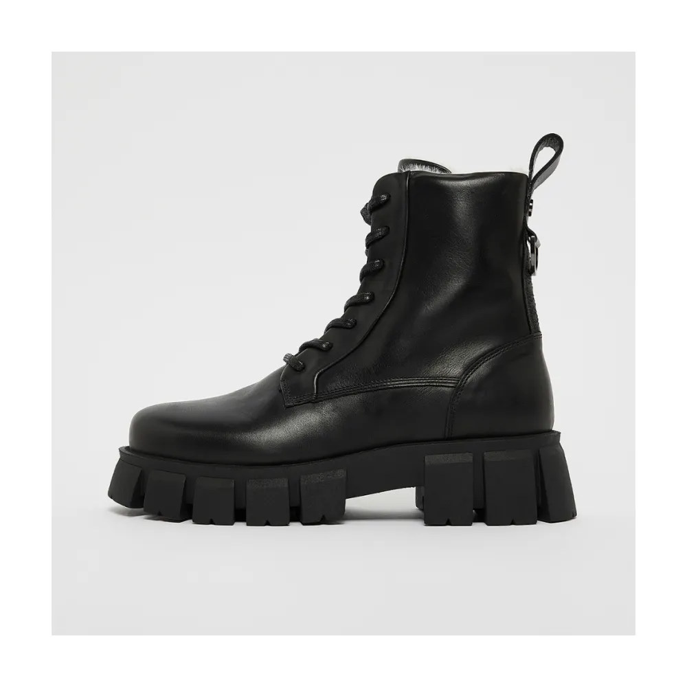Buffalo Escape Lace Up Mid 1170177 / schwarz