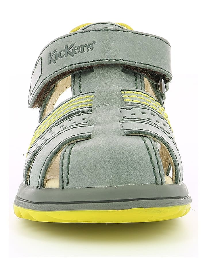 Kickers Leder-Halbsandalen 