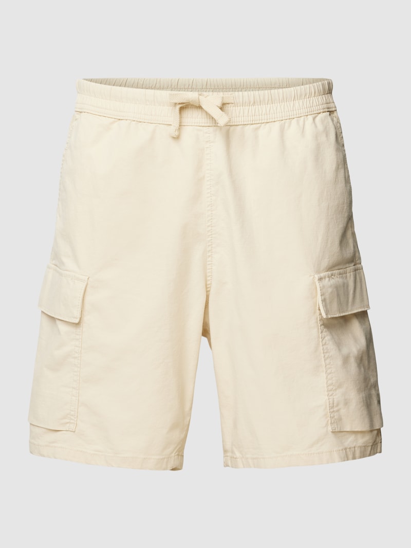 Cargoshorts mit Label-Detail Modell 'SURPLUS' in beige