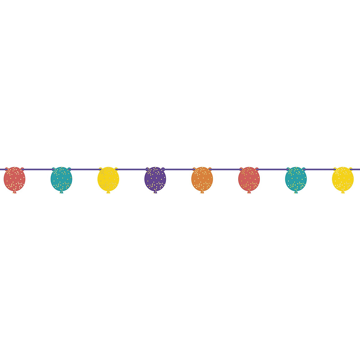Girlande Banner Metallic, 2,3 m