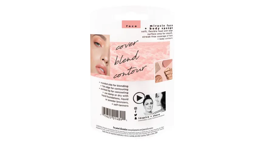 REAL TECHNIQUES Miracle Face & Body Sponge