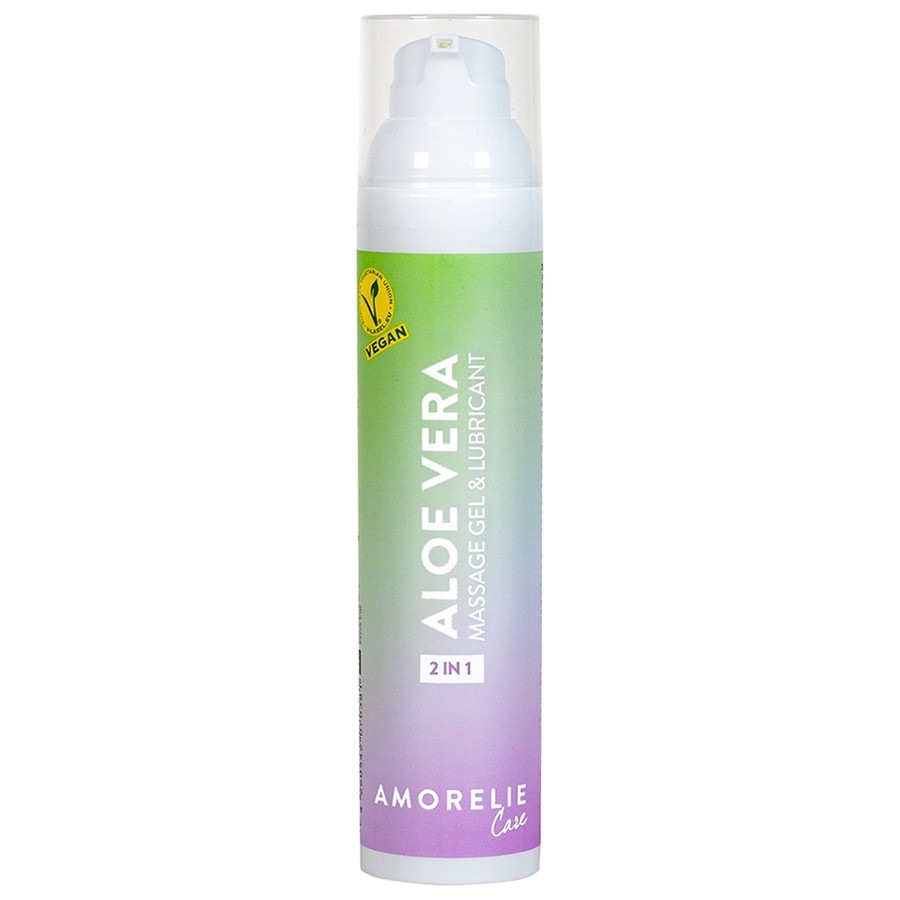 2 in 1 Massage und Gleitgel Aloe Vera