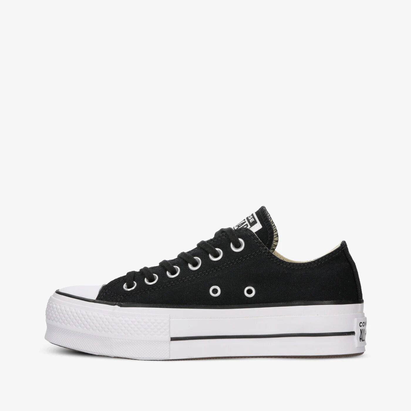 CONVERSE CHUCK TAYLOR ALL STAR LIFT CANVAS LOW TOP Schwarz
