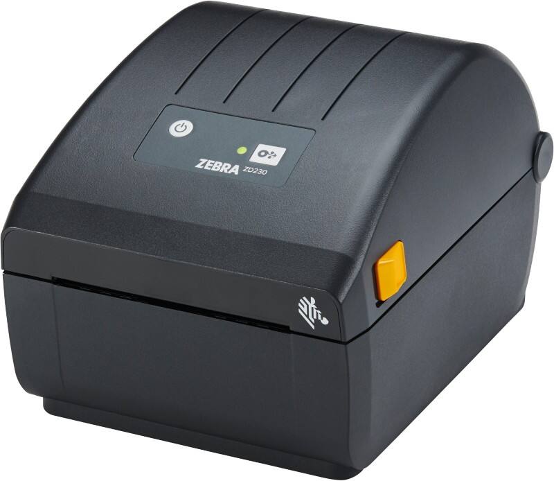 Zebra Etikettendrucker ZD230 203 DPI USB Bluetooth 4,1 Wi-Fi Schwarz