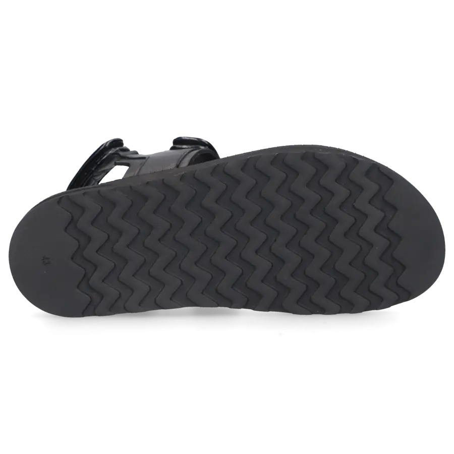 Leandro Lopes - Sandalen DIORA Kalbsleder - schwarz