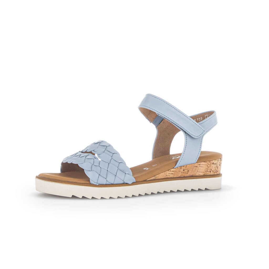 Gabor comfort Keilsandalette blau