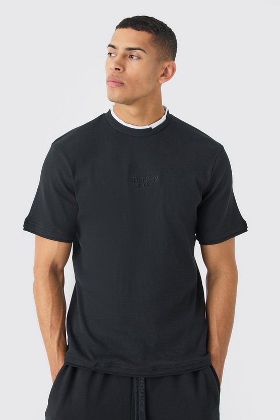 Geripptes Edition Heavyweight T-Shirt