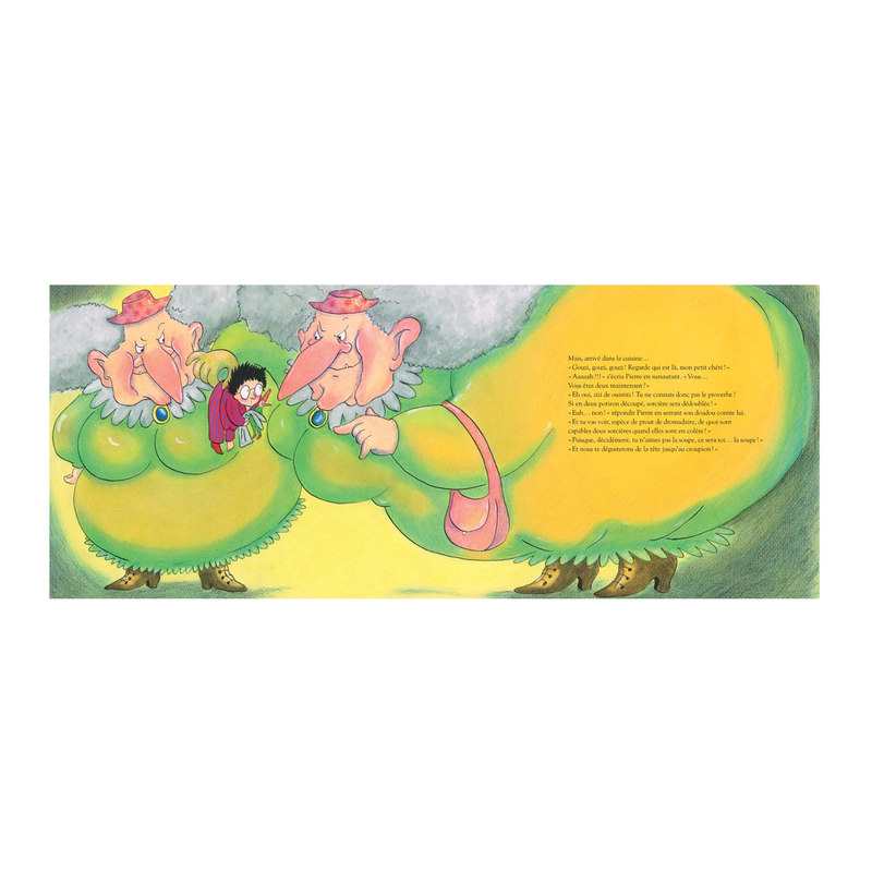Livre Cornebidouille contre Cornedibouille lutin - L'école des loisirs