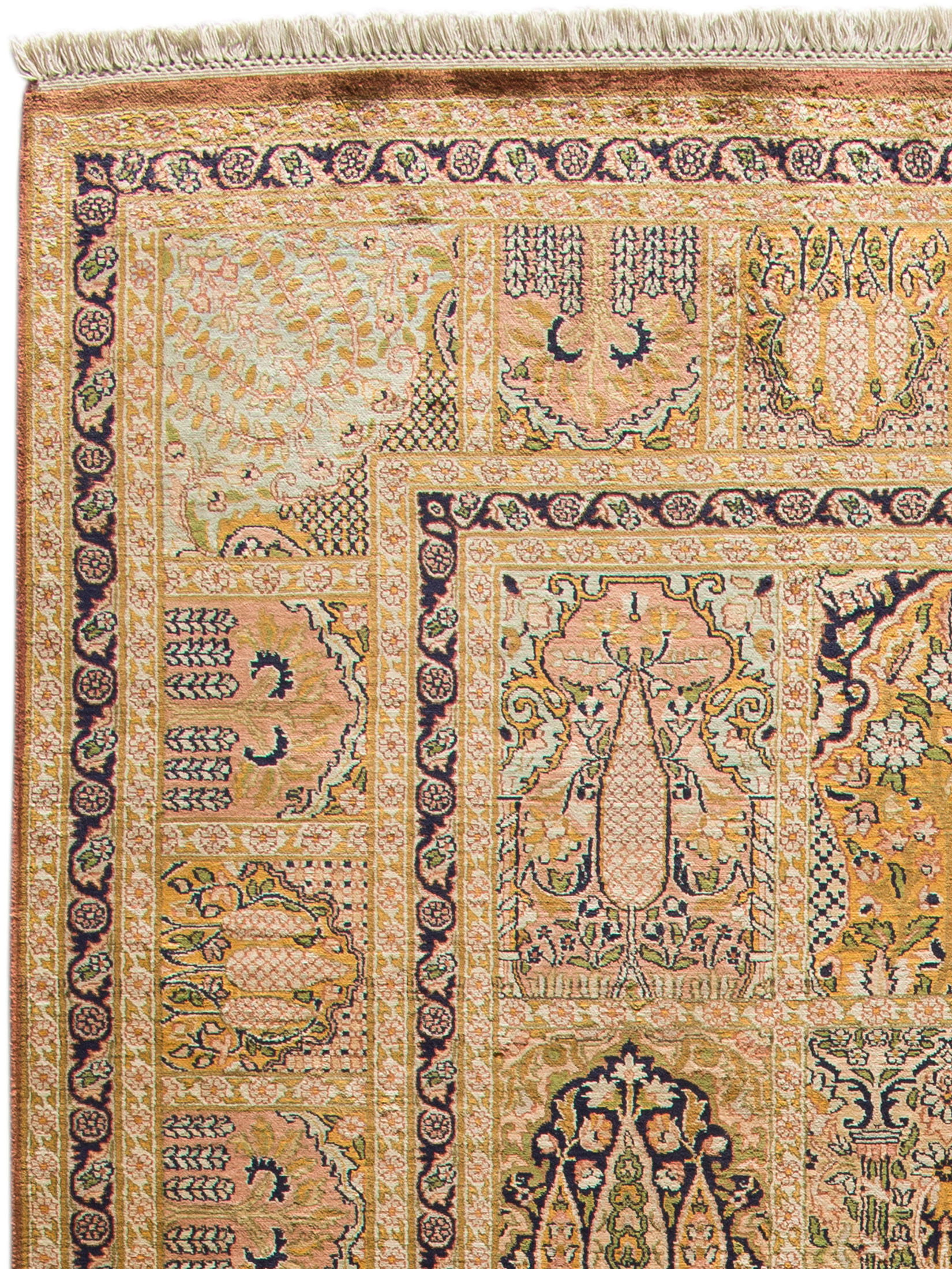 Kaschmir Seide 18/18 ca. 242 x 326 cm, Unikat / Einzelstück