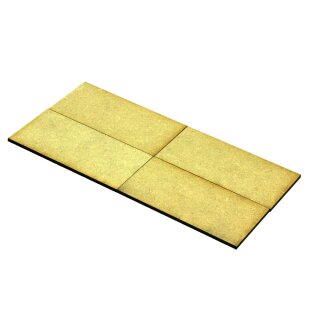 MDF Base Eckig 50x100mm (10)