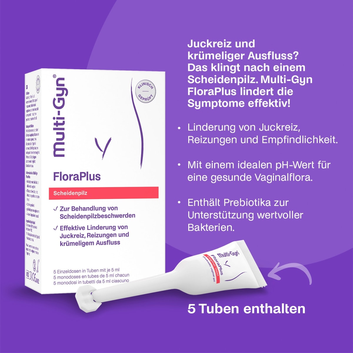 FloraPlus 5 Applikatoren (5x5 ml), 25 ml