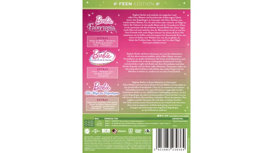 Barbie Feen-Edition [3 DVDs]