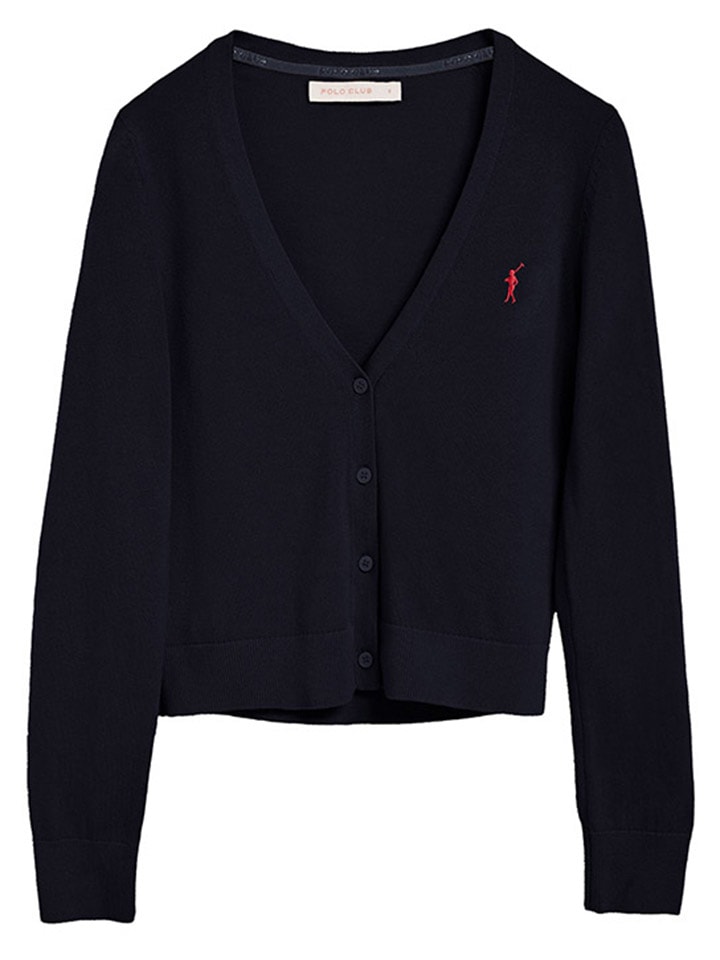 Polo Club Cardigan in Dunkelblau günstig kaufen