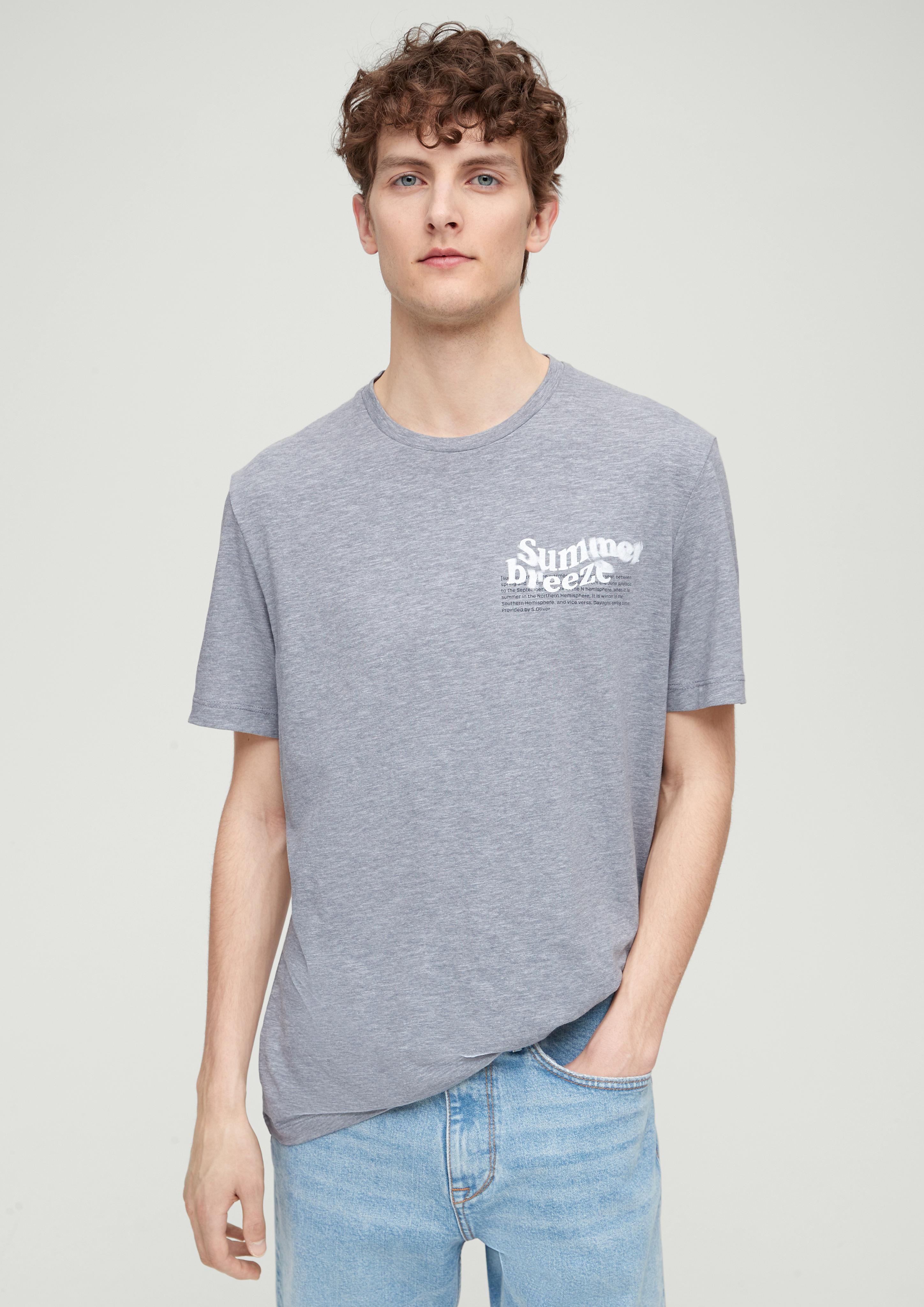 T-Shirt mit Frontprint  2131554-95D2