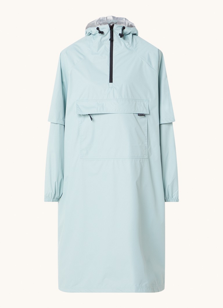 Maium Poncho raincoat with hood - unisex