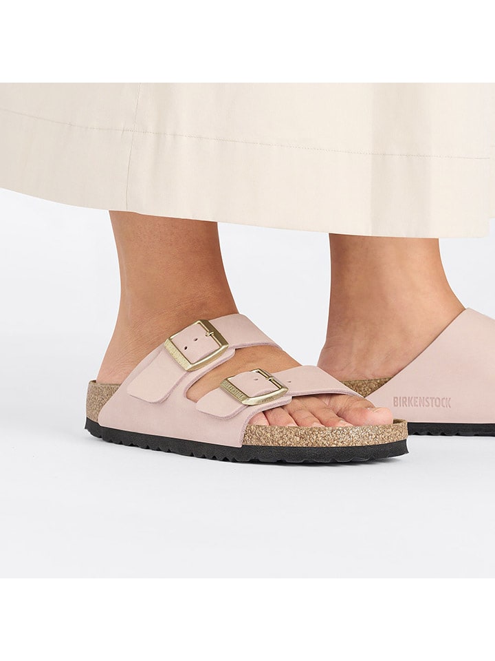 Birkenstock Leder-Pantoletten 
