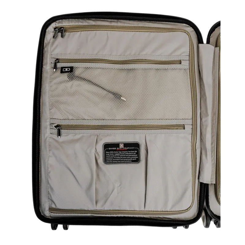 Swiss Bags Echo Handgepäckstrolley S (55 cm) Erweiterbar - Champagne