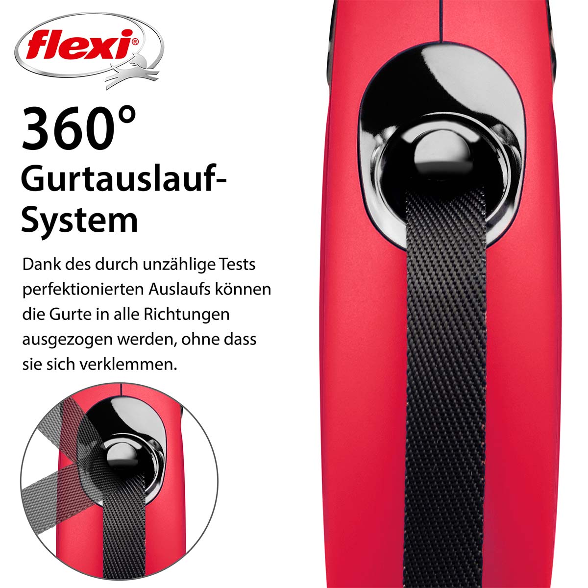 flexi Rollleine New Classic Gurt günstig kaufen bei ZooRoyal