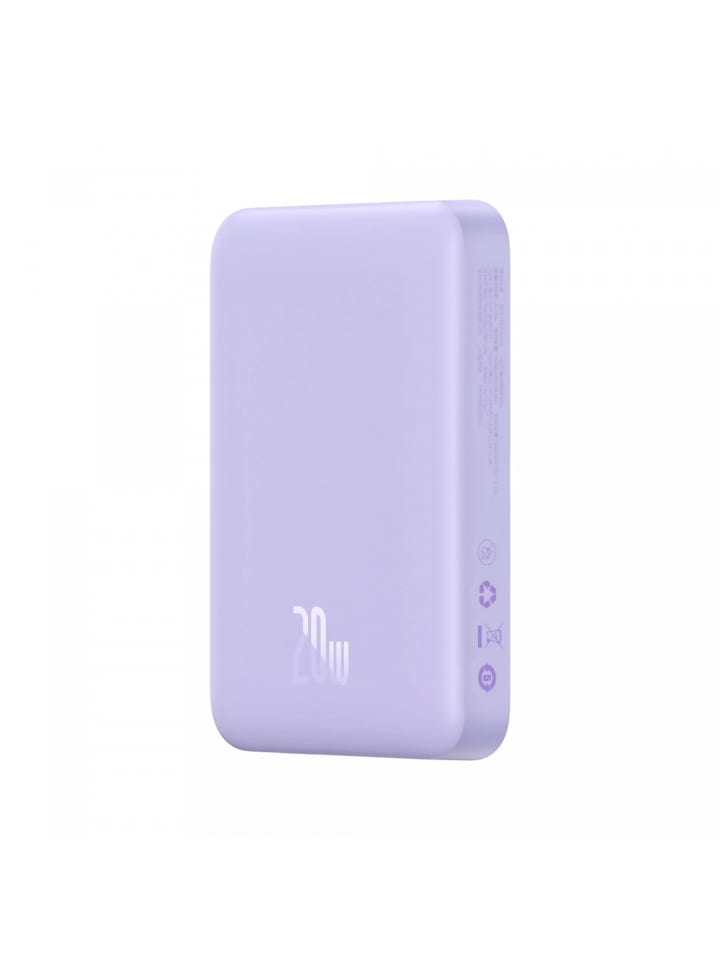 Baseus Magnetische Mini-Induktions-Powerbank 10000 mAh 20W in Lila günstig kaufen onesize