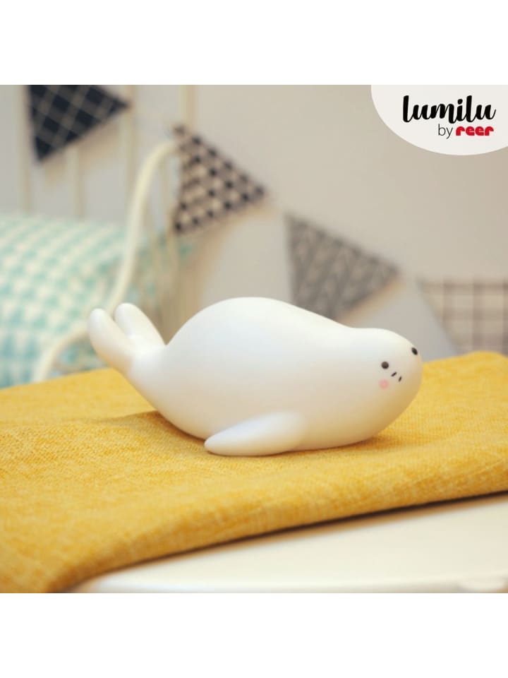 Reer lumilu Lazy Friends Seehund in Weiß ab 0 Monate günstig kaufen onesize