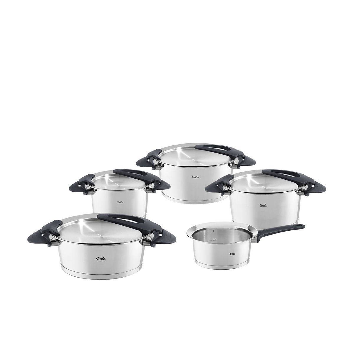 Intensa® Topf-Set 5-tlg. schwarz