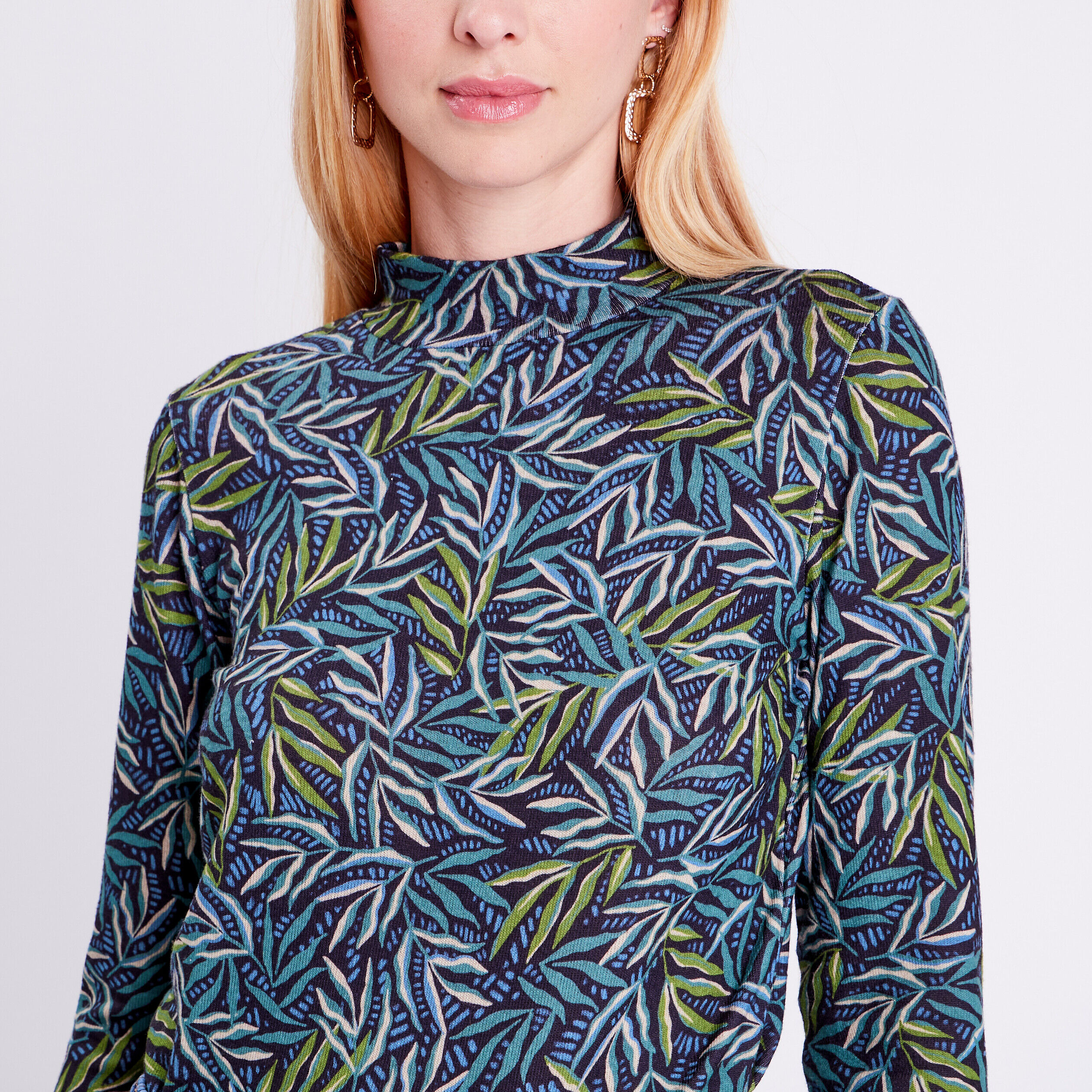 T-shirt manches longues noir femme | Cache Cache