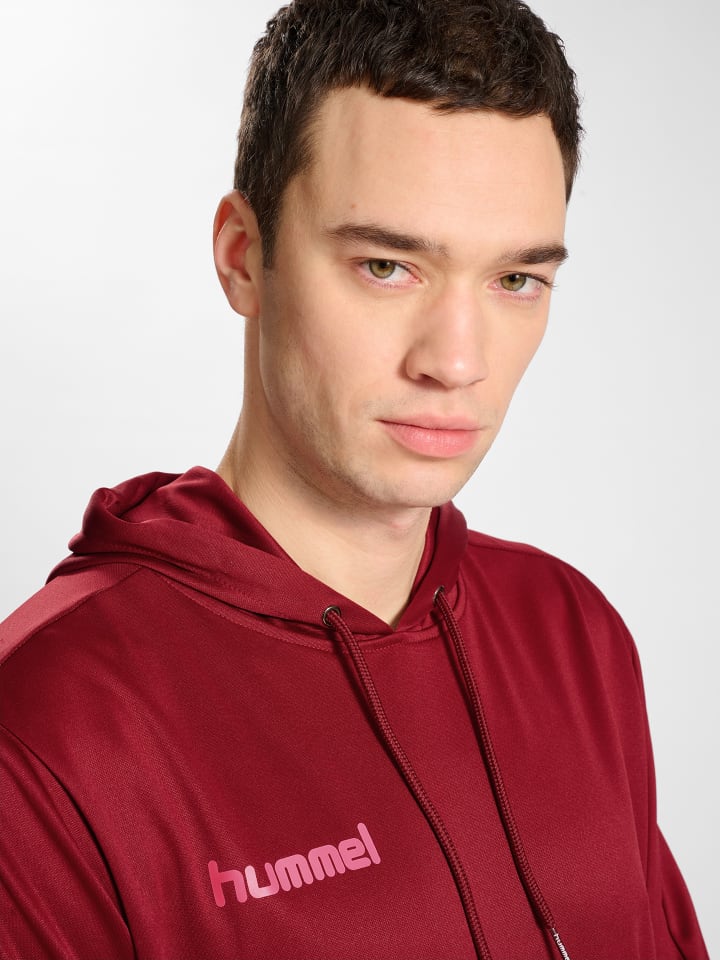 Hummel Hummel Kapuzenpullover Hmlpromo Herren in BIKING RED/RASPBERRY SORBET günstig kaufen