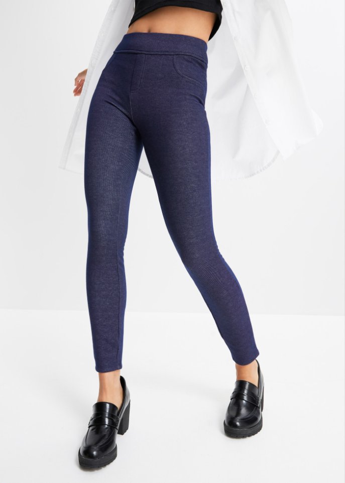 Thermo Leggings in Jeansoptik
