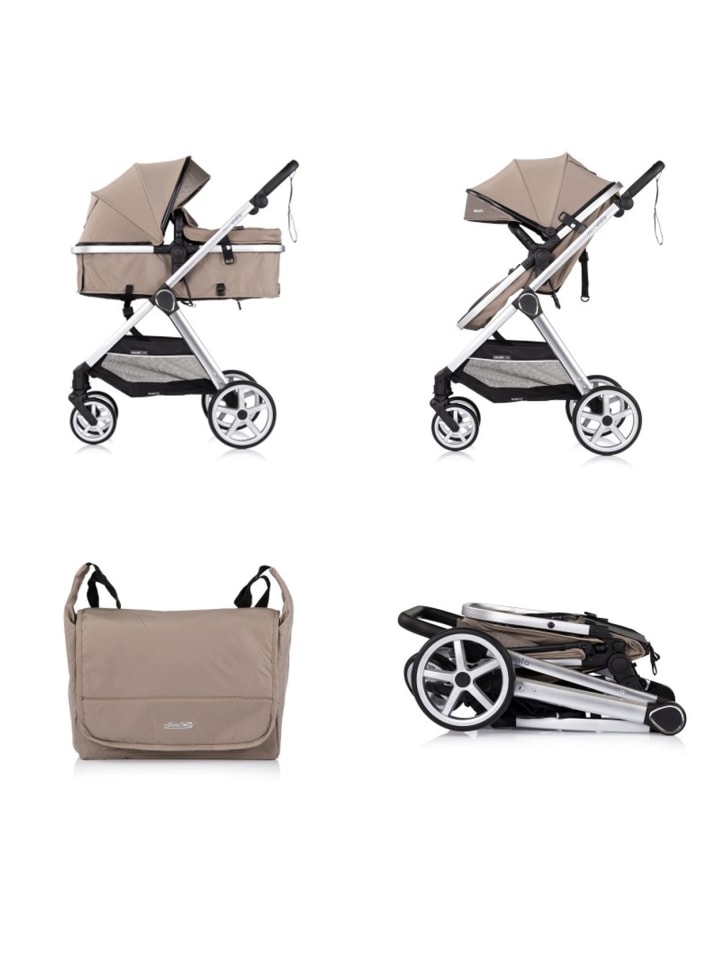 Chipolino Kombikinderwagen 2 in 1 Vista in natur günstig kaufen onesize