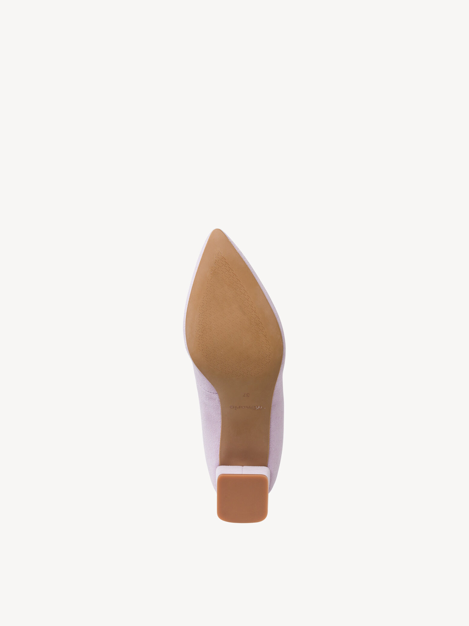 Escarpin en cuir - mauve