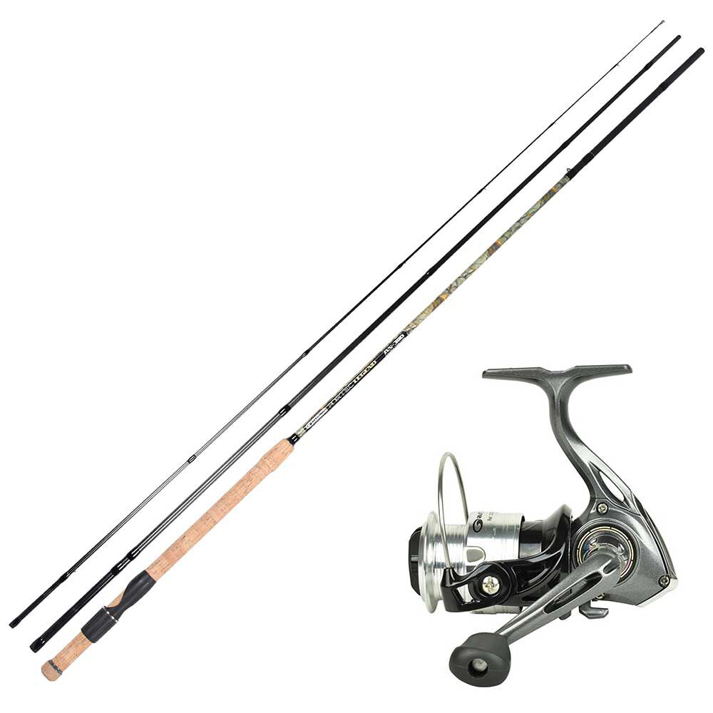 Ensemble TOC Garbolino canne Fortec Legend AN + moulinet Strike 081FD
