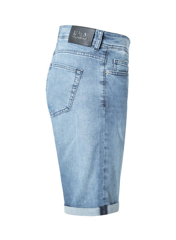 KARL LAGERFELD, Jeansshorts, Baumwolle T400®, hellblau