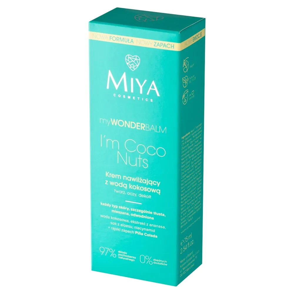 Miya myWONDERBALM Im Coco Nut - Hidratantna krema s kokosovom vodom 75ml