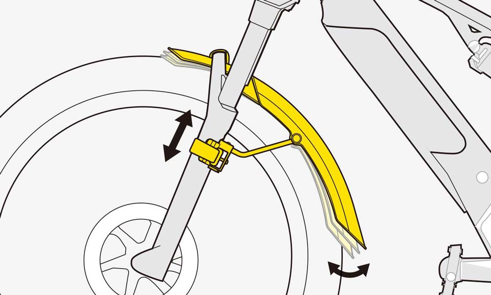 Topeak TetraFender M1 Vorderradschutzblech kaufen | Bike-Discount