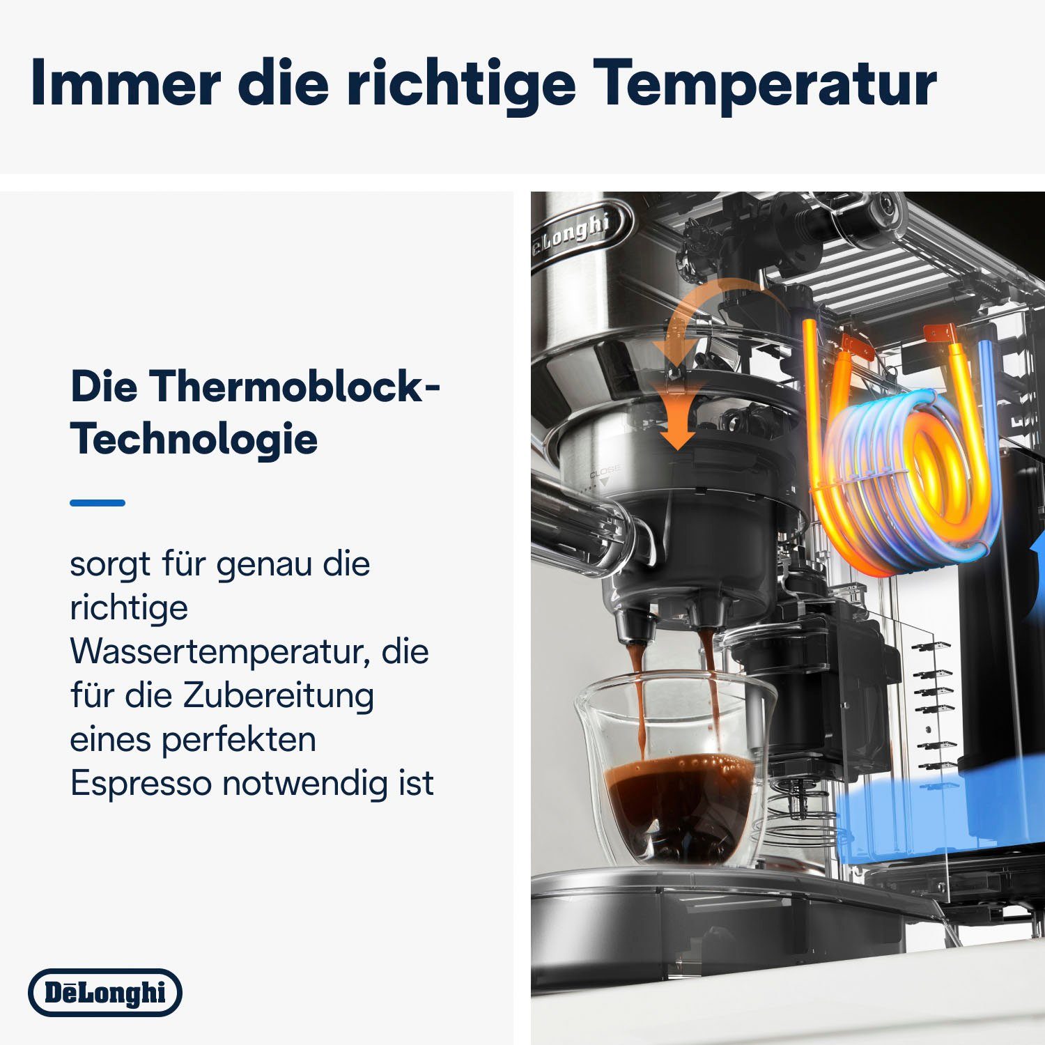 De'Longhi Siebträgermaschine Dedica Style EC 685.B, 1350 Watt, 15 Bar