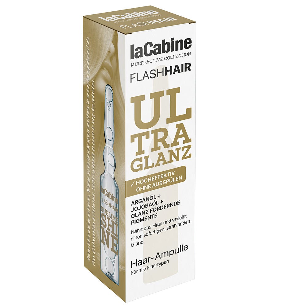 laCabine Flash Hair Ultra Glanz Ampulle 5 ml