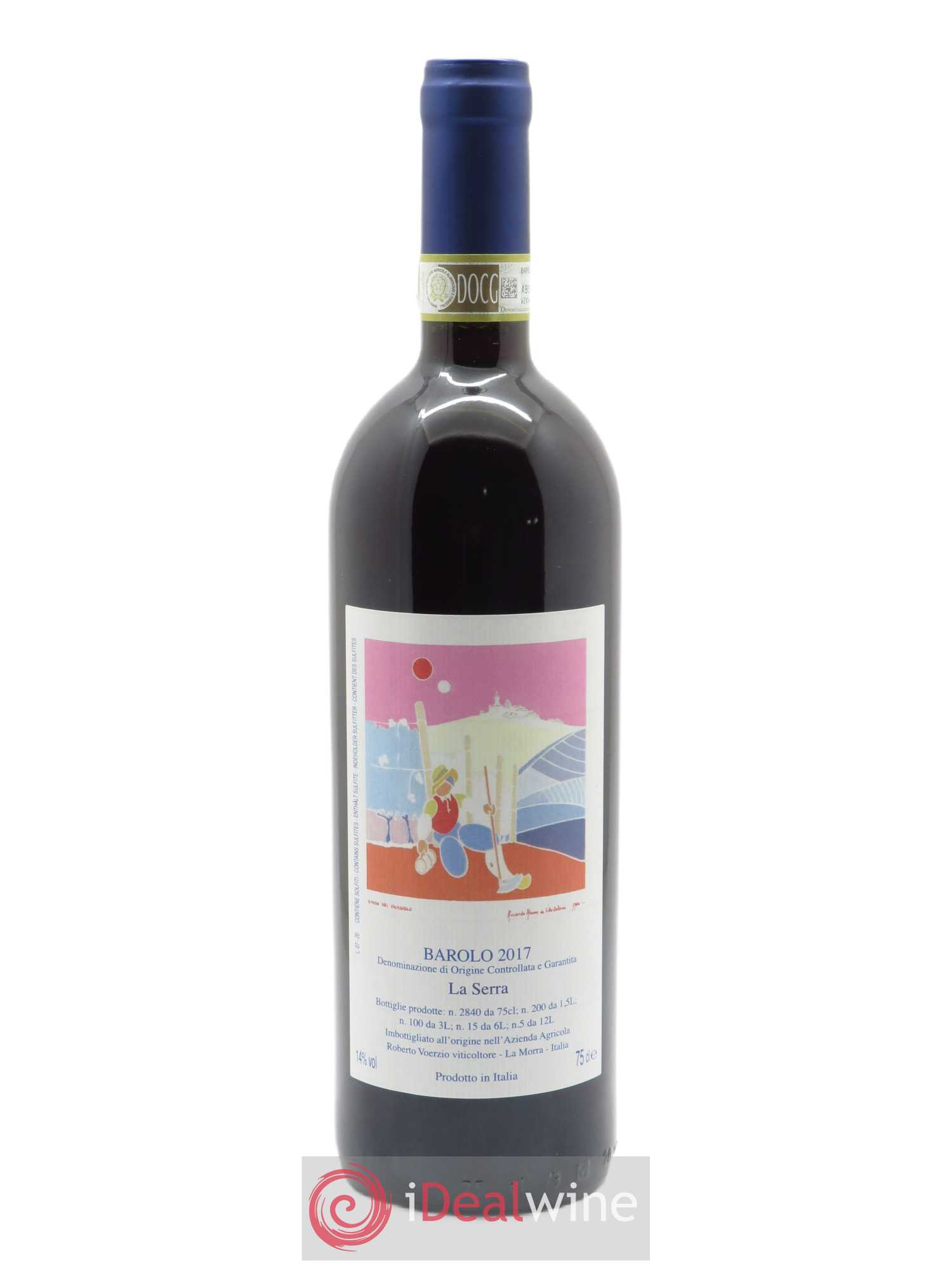 Barolo DOCG La Serra Roberto Voerzio  2017 - Lot de 1 Bouteille