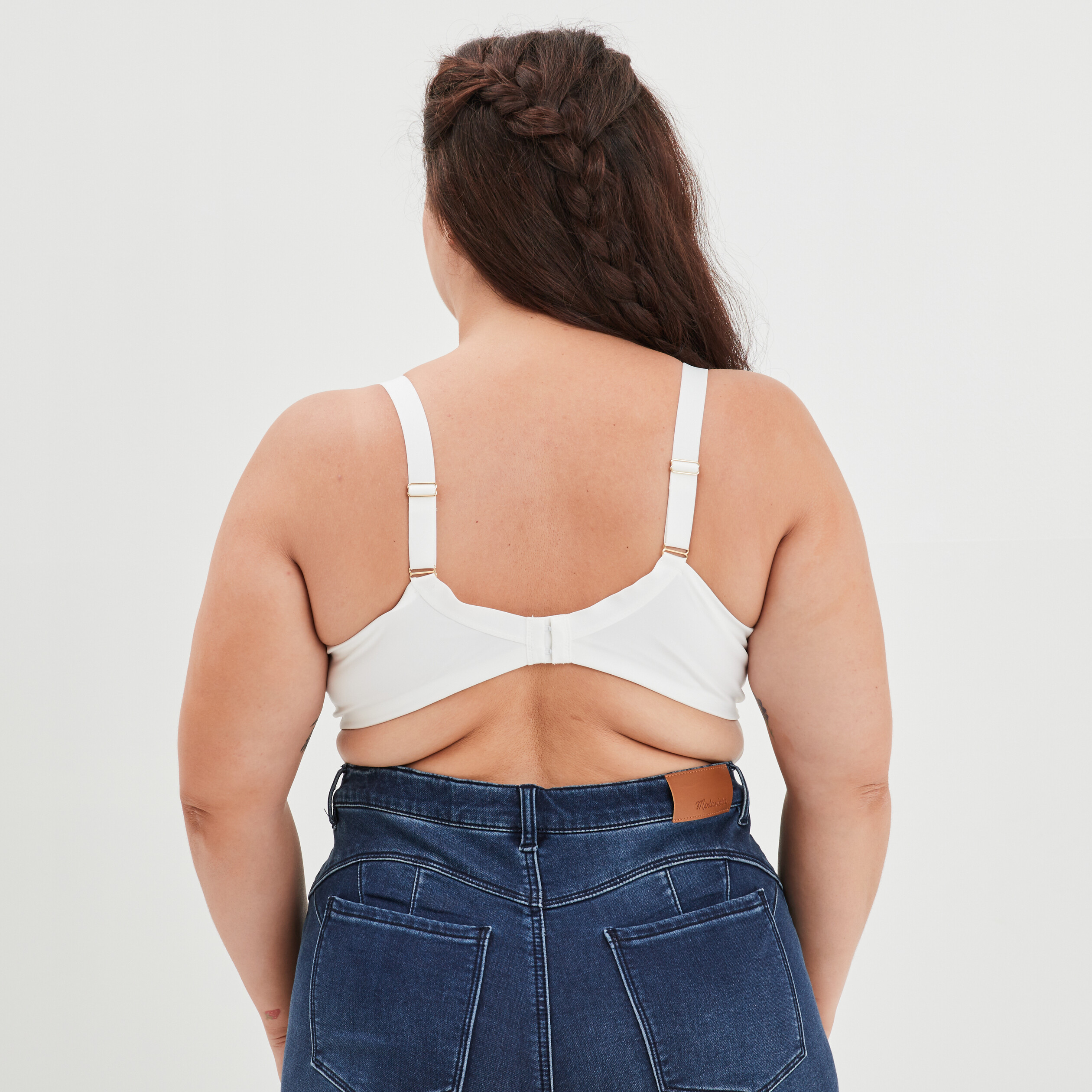 Soutien-gorge emboîtant dentelle Ivory blanc femme grande taille | La Halle