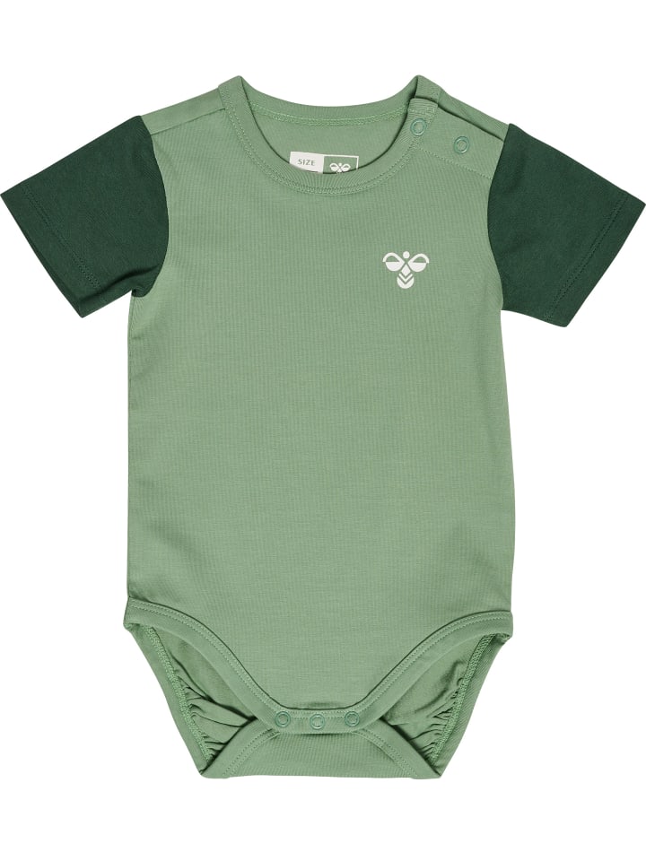 Hummel Hummel Druckknopf Strampler Hmlarnold Kinder in HEDGE GREEN günstig kaufen