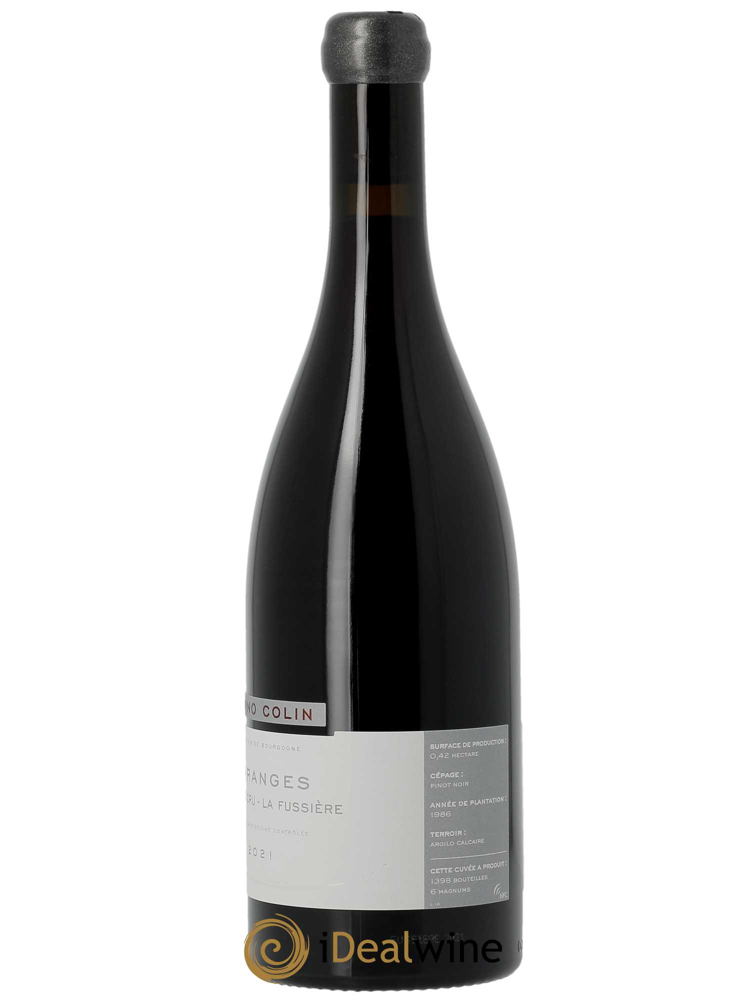 Maranges Fussière Bruno Colin  2021 - Lot de 1 Bouteille
