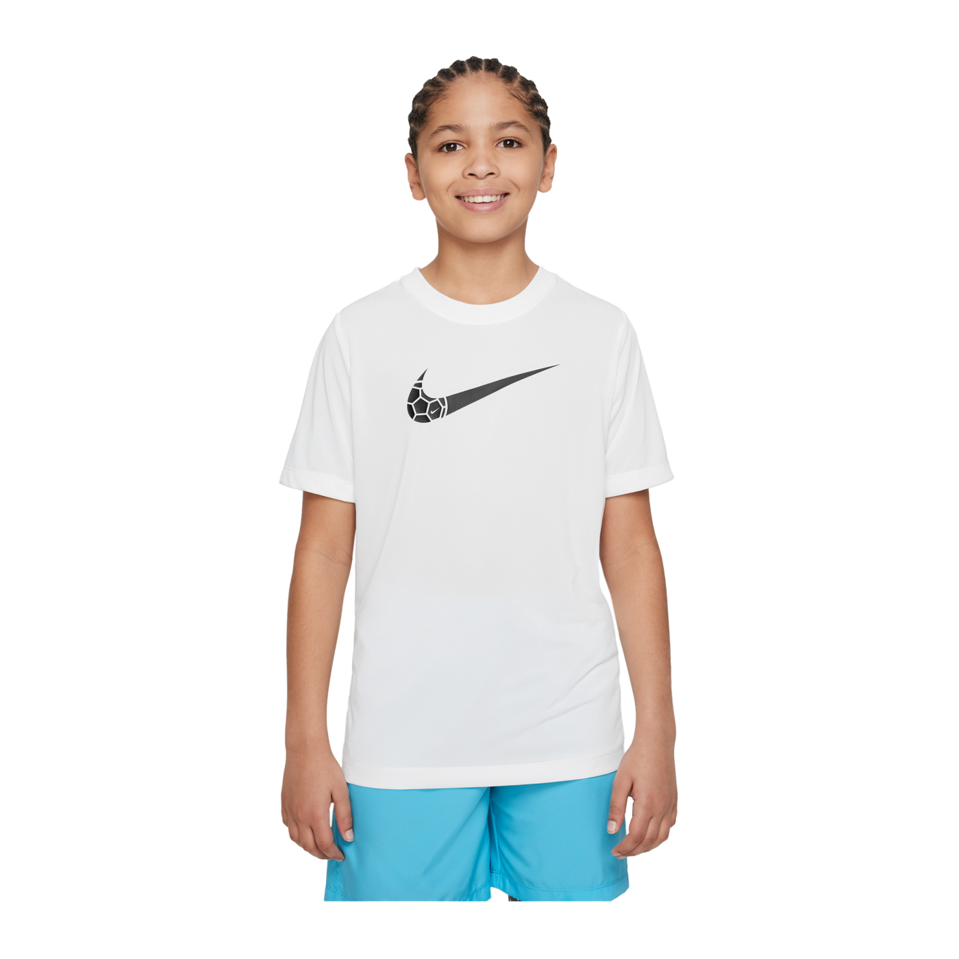 Nike Trainingsshirt Kids Weiss F100