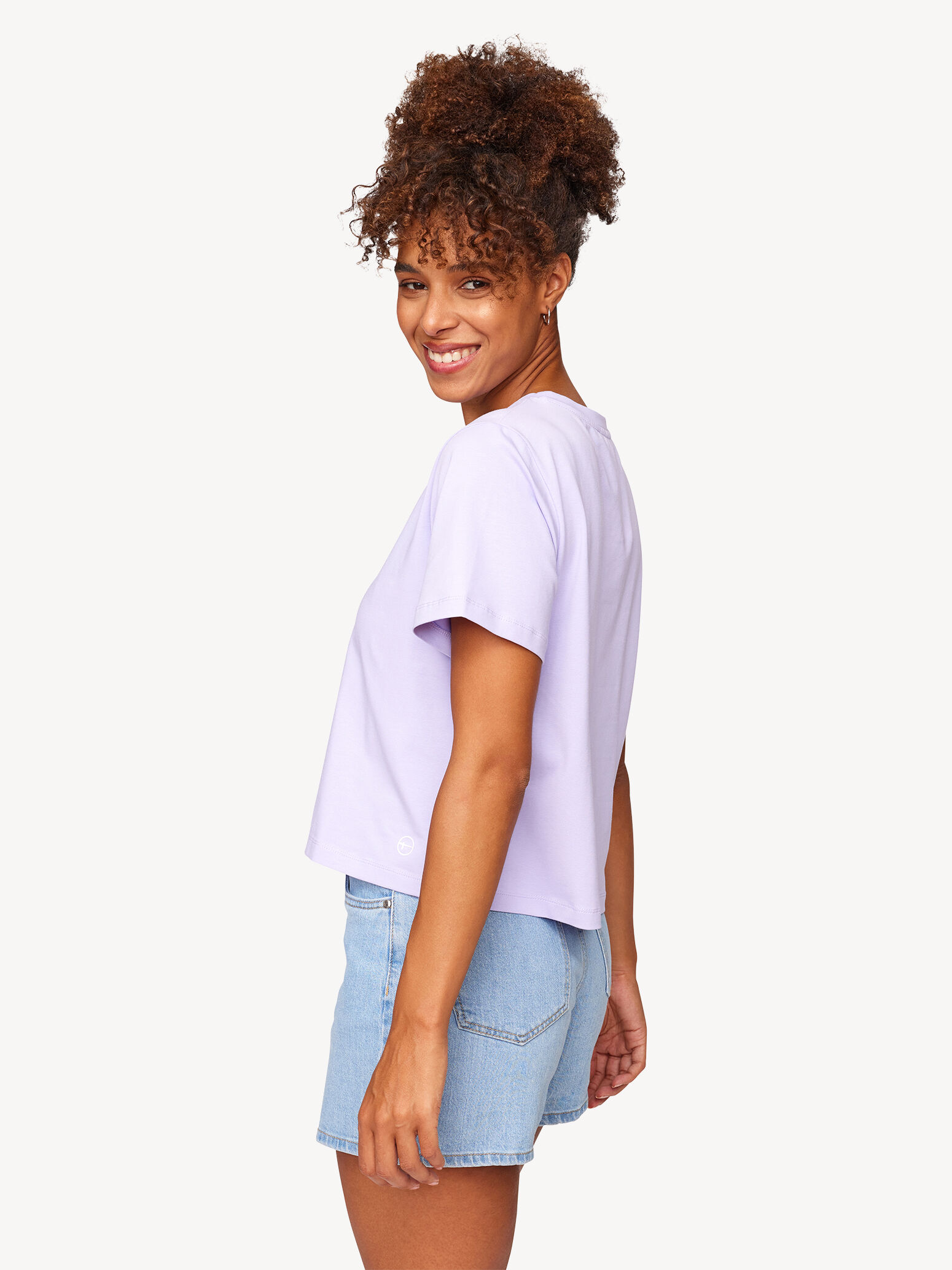 T-shirt oversize - mauve